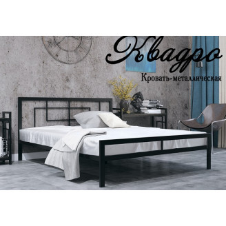 Кровать Квадро полуторная, двуспальная