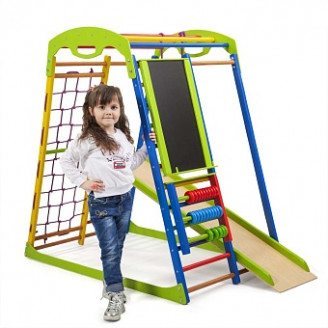 Детский спортивный комплекс для дома SportWood Plus 1